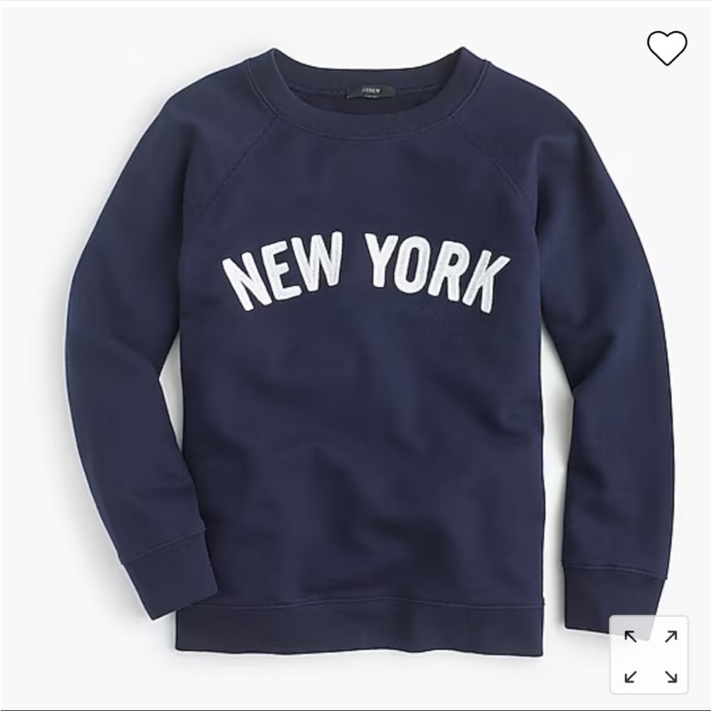 J. Crew sold out New York sweatshirt sz S